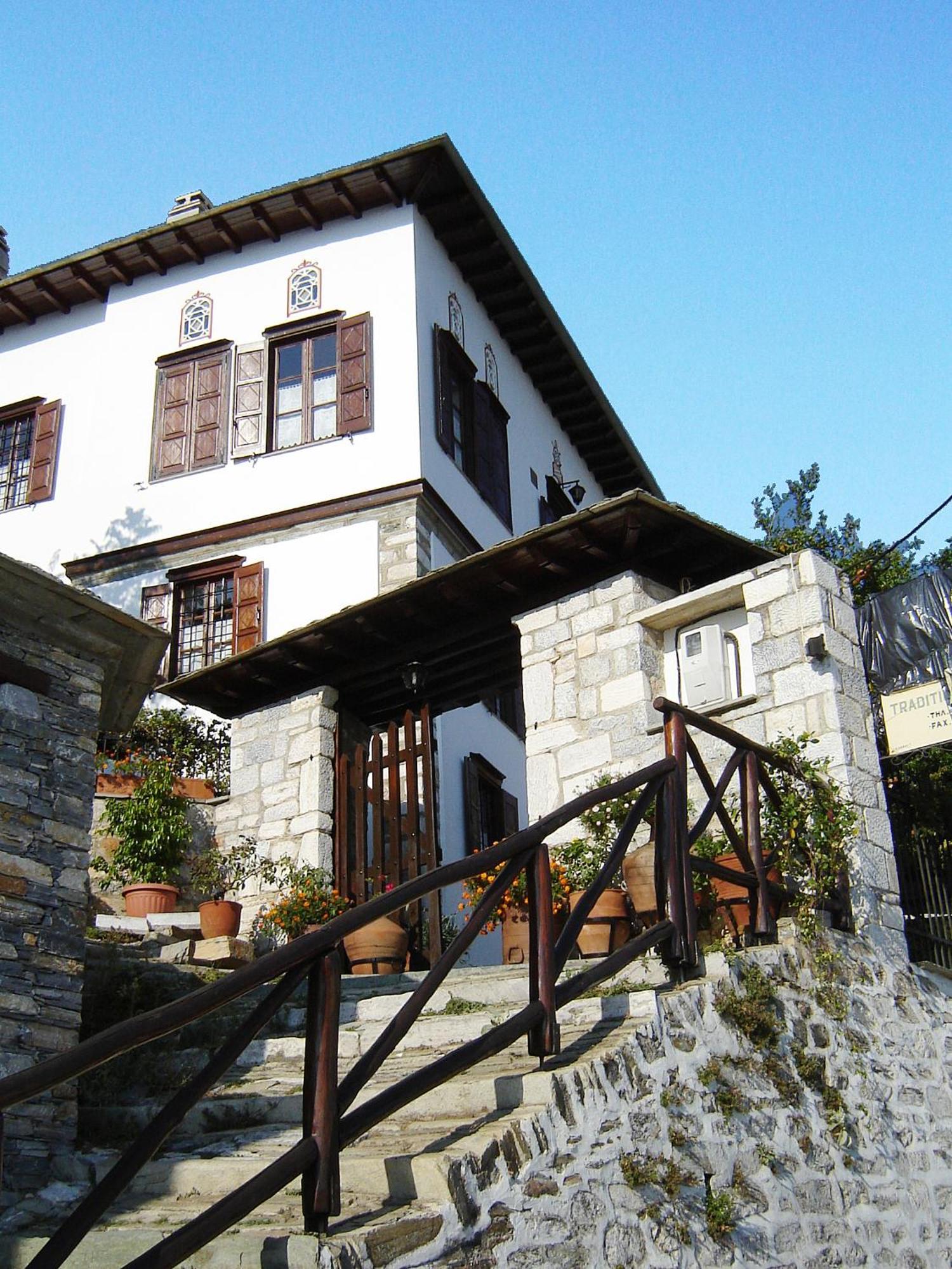 Archontiko Repana - Makrinitsa Stone Retreat Hotell Exteriör bild